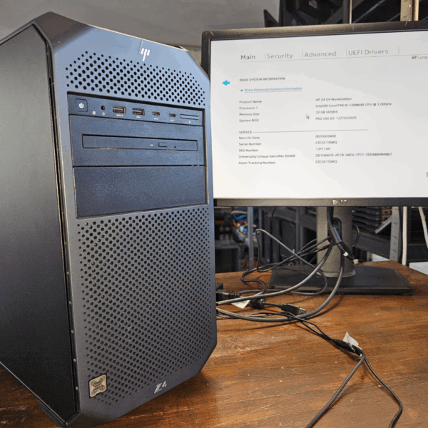 HP Z4 G4 Workstation | i9-10980XE | RTX 2080 | 32GB DDR4 | 512GB NVMe SSD - Image 3